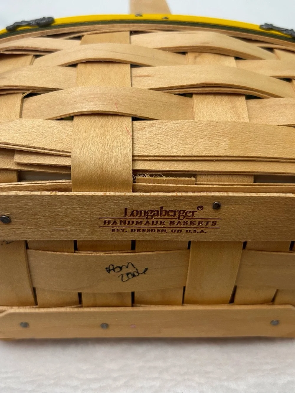 Longaberger 2006 John Deere Tea Basket